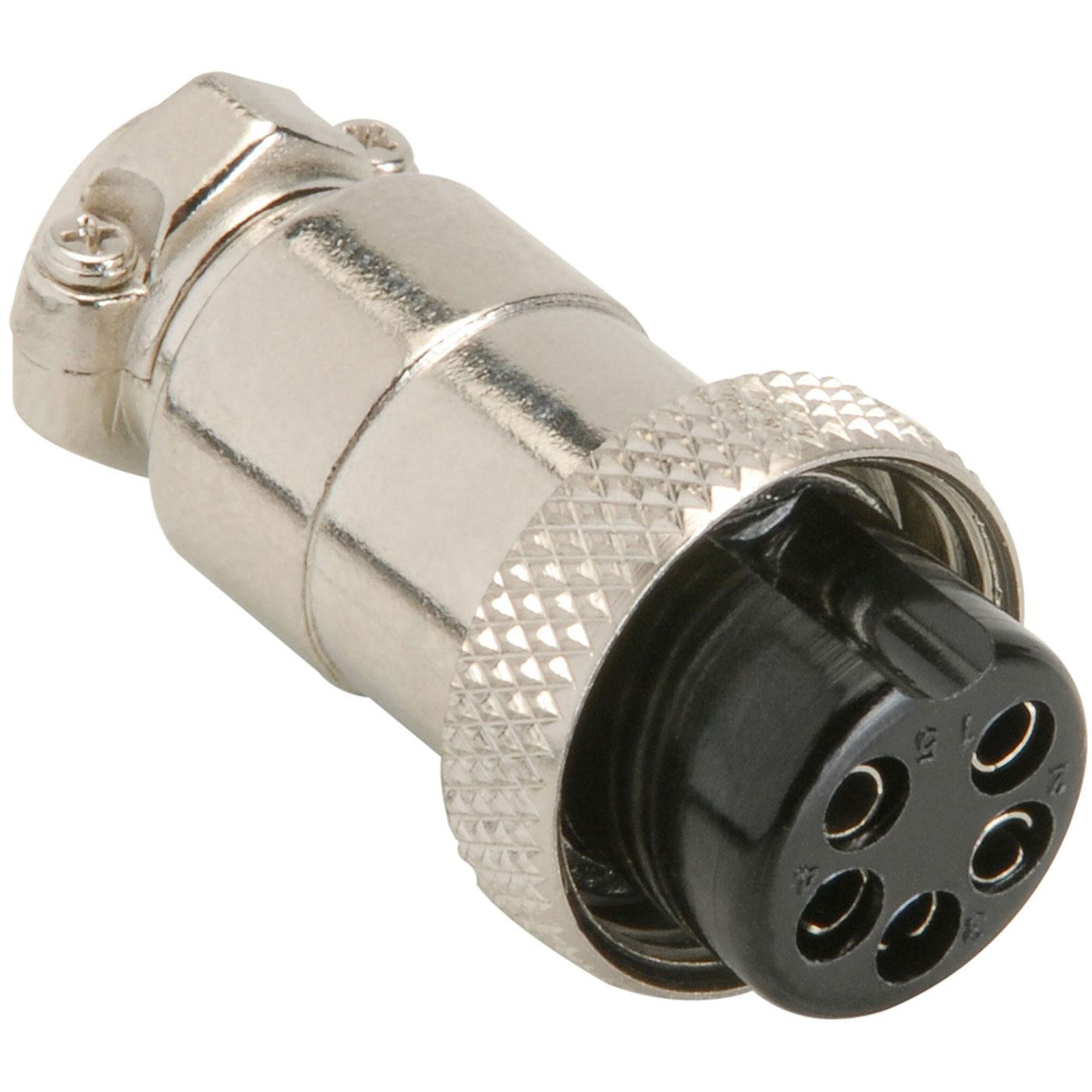 CB Mic Plug 5 Pin Female Connector